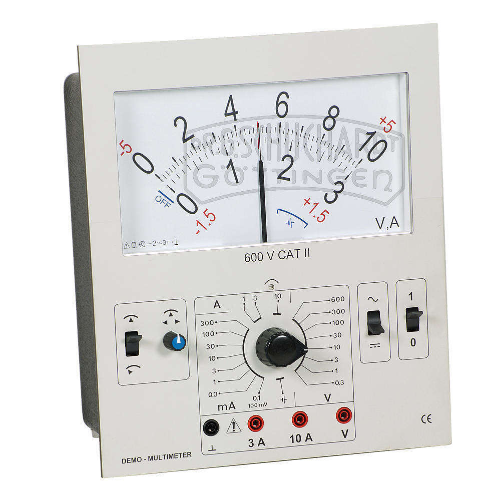 Analoges Demo-Multimeter