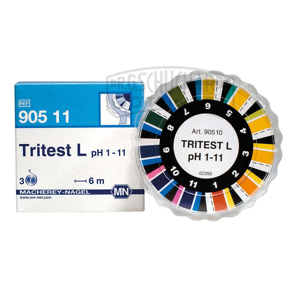 Tritest pH 1-11 Nachfüllpack Rolle 5m