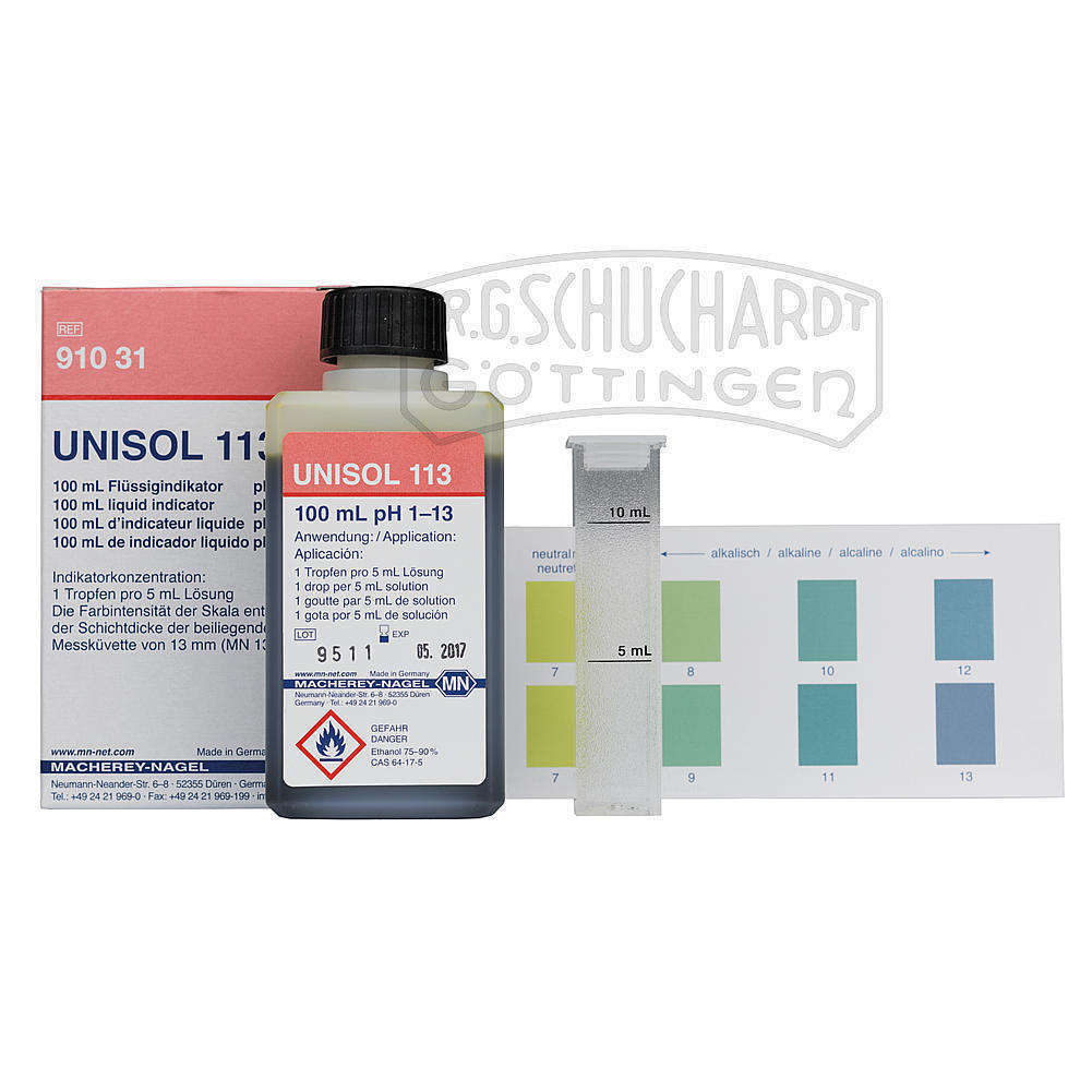 UNISOL-Indikator pH 1-13 100ml