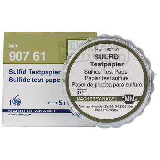 Testpapier-Rolle Sulfid