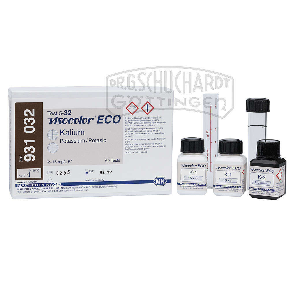 Testbesteck VISOCOLOR® ECO Kalium