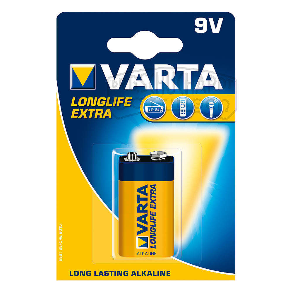 Block Batterie Varta 9V