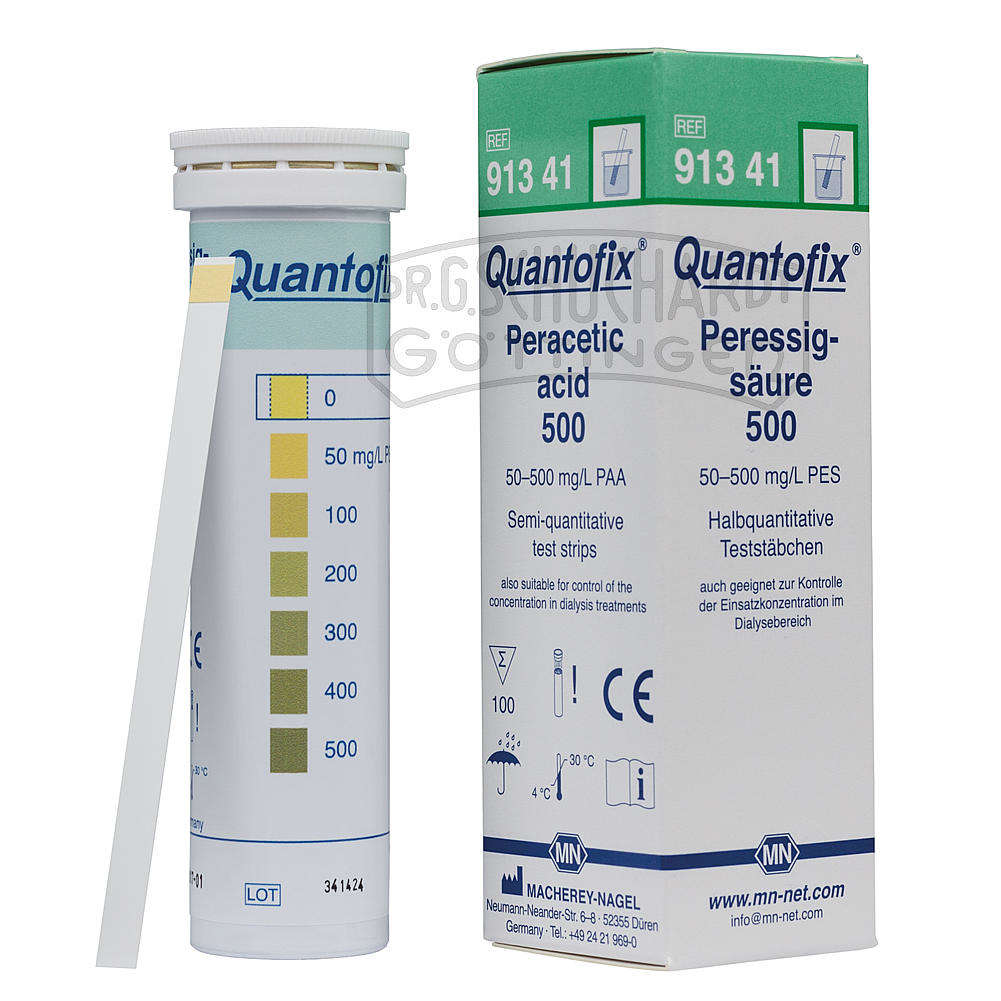 Teststreifen Quantofix® Peressigsäure 500