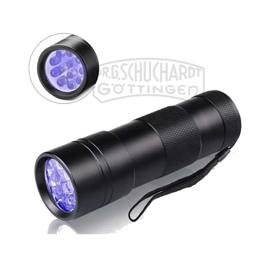 UV-Lampe batteriebetrieben langwellig ~ 400nm