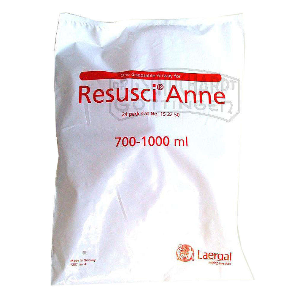 24 Ersatzatemwege für Resusci Anne First Aid