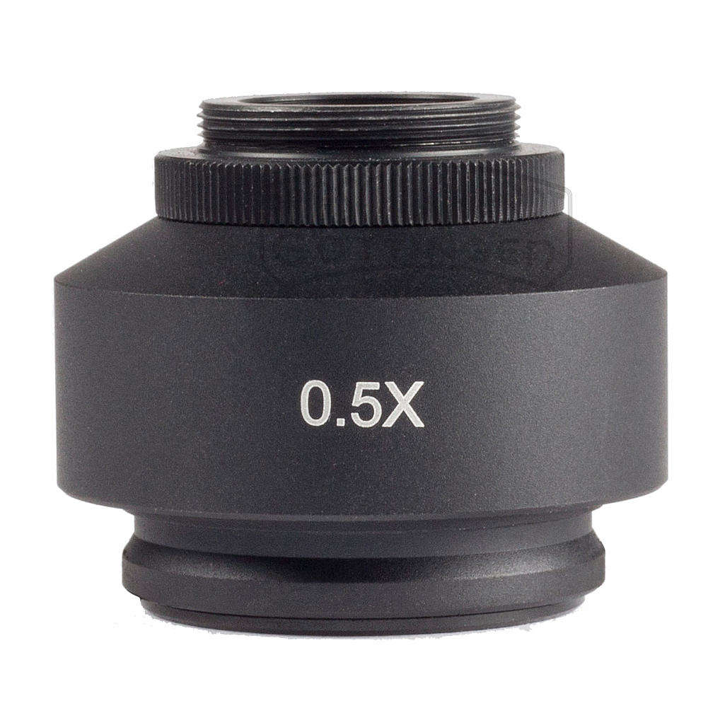 C-Mount Adapter 0,5x für Digital-Kameras 1/3" & 1/2" Chips