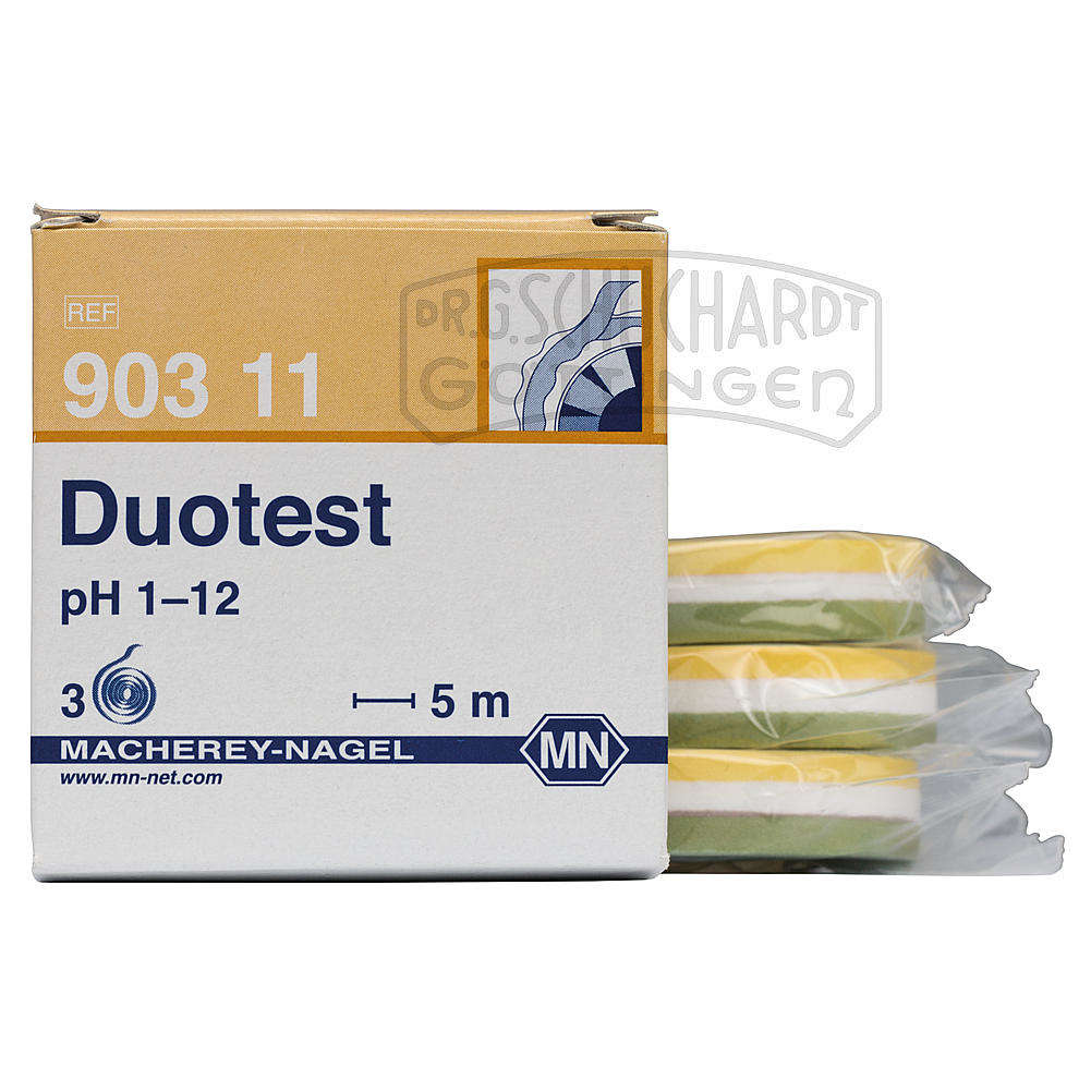 Duotest pH 1-12 Nachfüllpack Rolle 5m