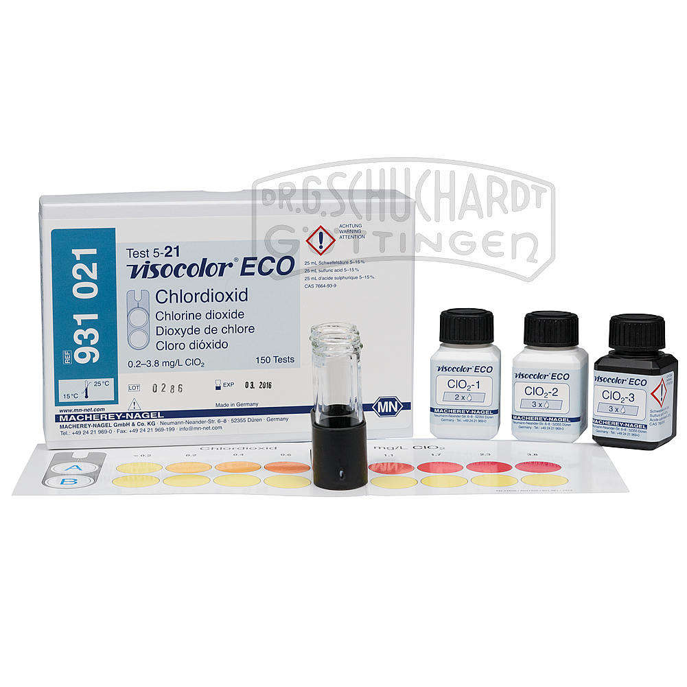 Testbesteck VISOCOLOR® ECO Chlordioxid