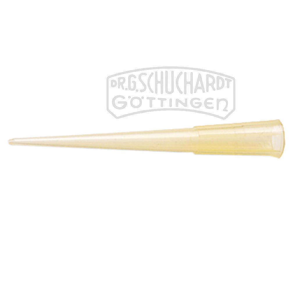 Gelbe Spitzen für Mikropipette (1-200µl)