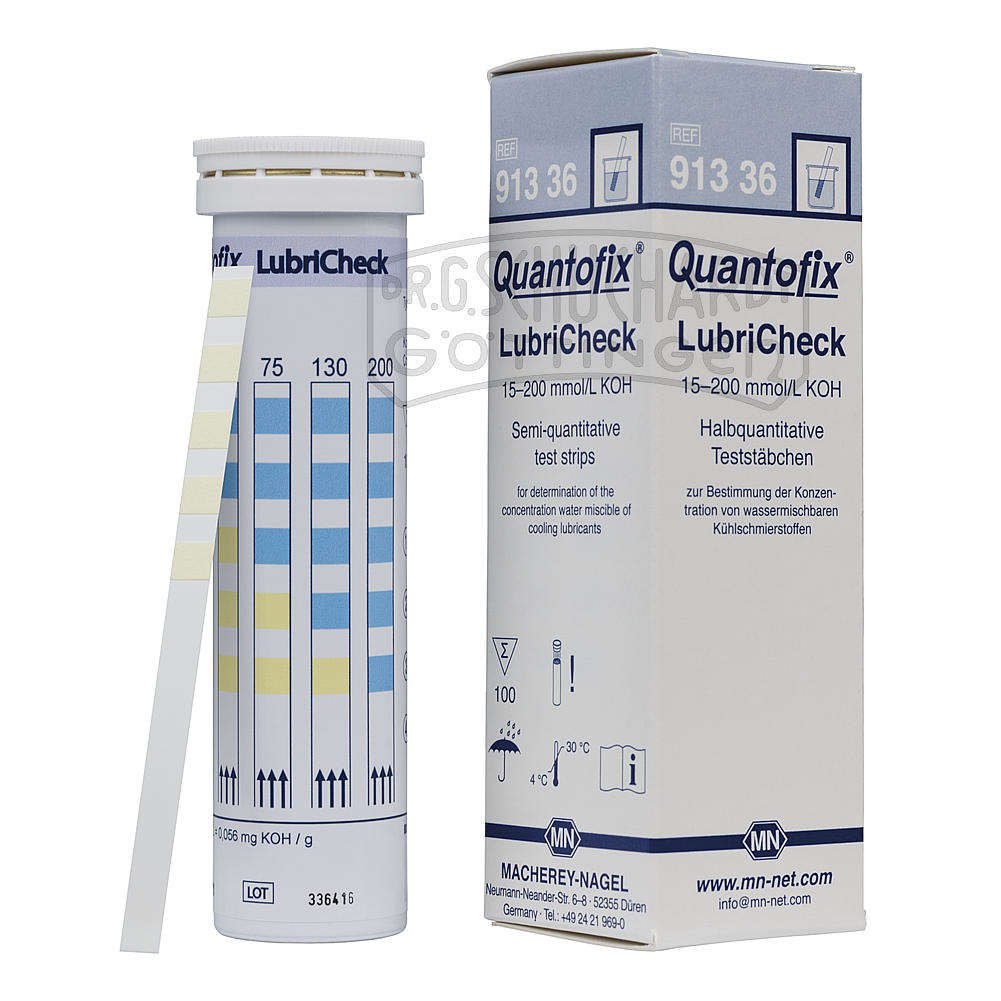 Teststreifen Quantofix® LubriCheck