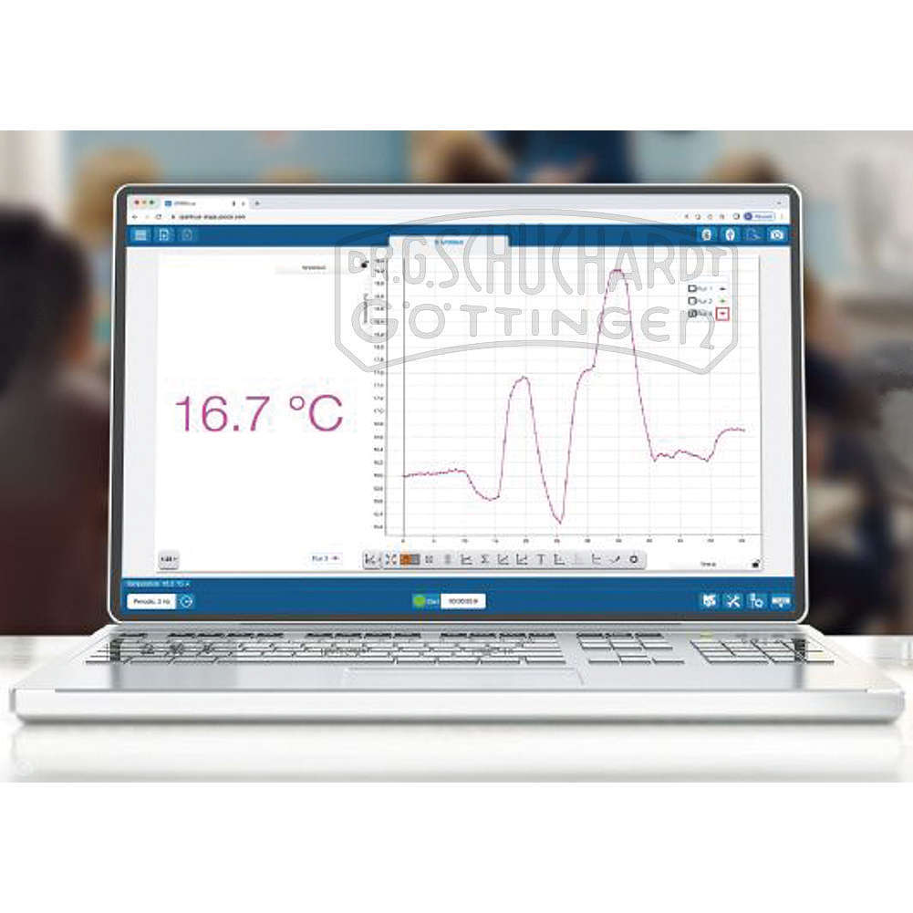 PASCO SPARKvue für Computer kostenlose browserbasierte App (Chrome und Edge)